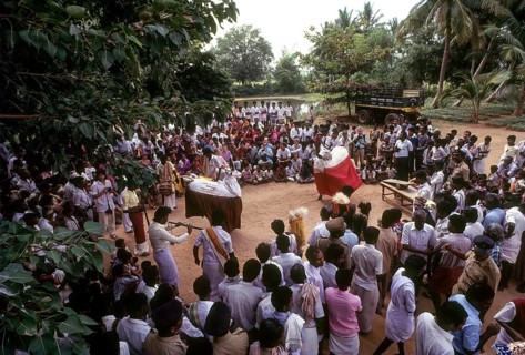 Dummy bull dance