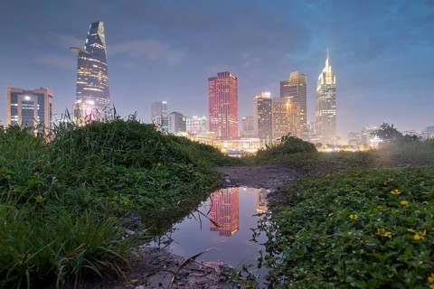 Saigon skyline