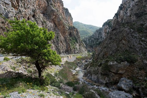 Kourtaliotiko Gorge or Asomatos Gorge