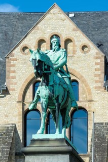 Equestrian statue of Emperor Frederick Barbarossa