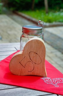 Wooden heart
