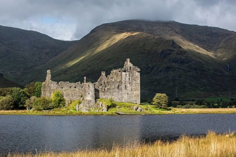 Kilchurn Castle Ruin on Loch Awe
