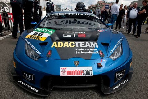 Race car Lamborghini GT3