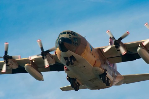 C-130 Hercules transport aircraft