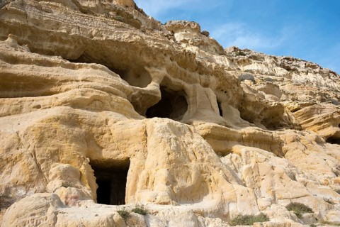 Rock caves