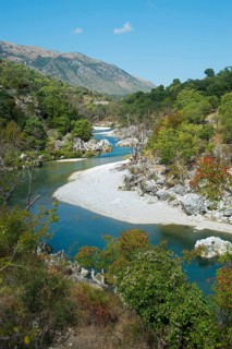 River Drino near Uji i Ftothe