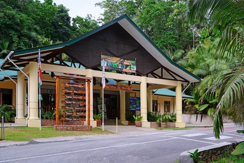 Entrance area to Vallee de Mai