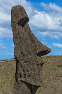 Moai in Rano Raraku