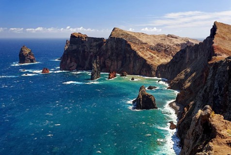View from the viewpoint Miraduoro da ponta do rosto