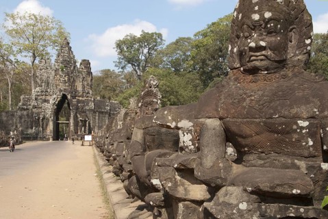 Sculptures of asuras