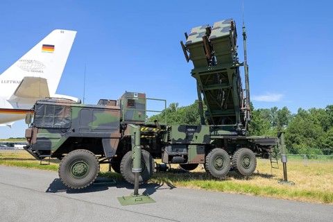 Patriot air defence missile system of the Bundeswehr
