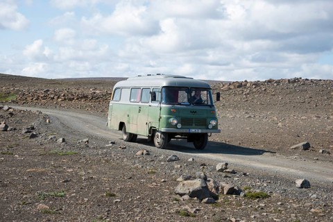 Robur on Sprengisandur