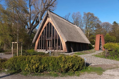Seamen's Church in Ahrenshoop on the Darss
