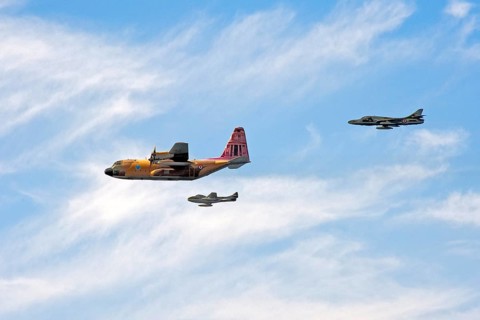 C-130 Hercules transport aircraft