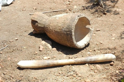 Pounding vessel