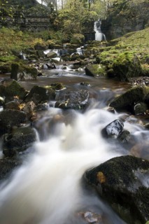 Fast-flowing river