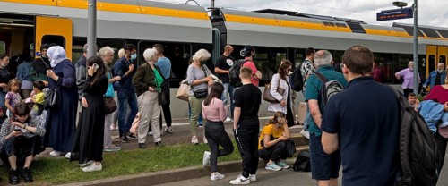 Chaos in local transport