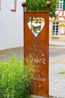 Sign where your heart feels good