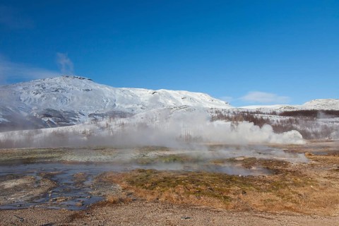 Geysir Geothermal Area in Haukadalur Valley