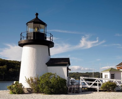 The Mystic Seaport Lighthouse