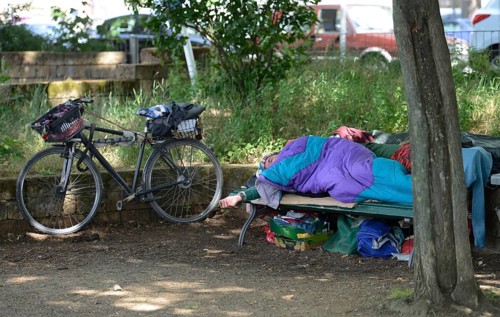 Homeless person