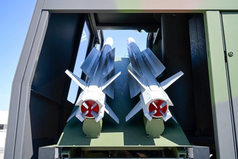 Diehl Defence missile system IRIS-T SLS MK III