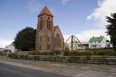 Christ church cathedral and whalebone arch