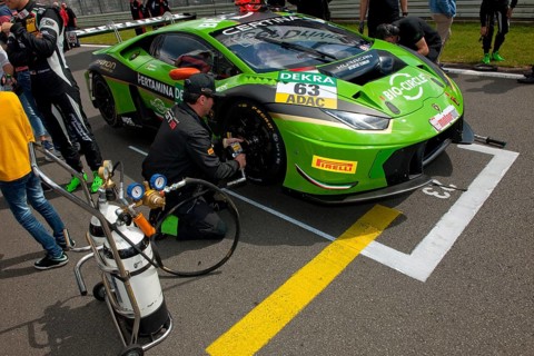 Race car Lamborghini GT3
