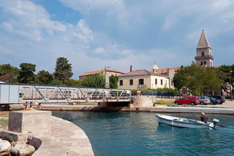 Boat and bridge