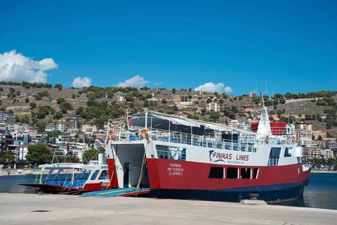 Ferry to Corfu