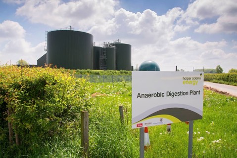 Anaerobic digestion plant