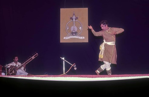 Legendary Kathak dancer late Pandit Birju Maharaj dance performance in Kerala Kalamandalam