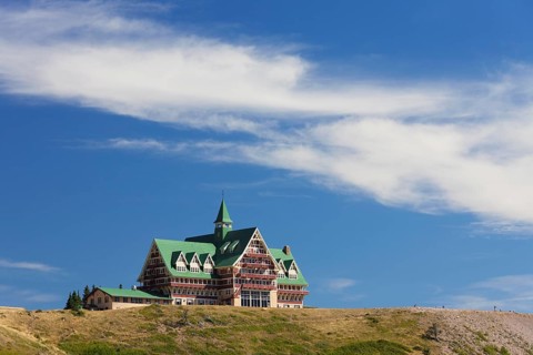 Prince of Wales Hotel in Waterton Lakes National Park