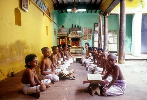 Reciting Vedas