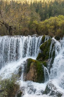 Waterfall in Bamboo Lake