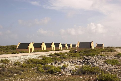 Former slave quarters for coastal salt workers
