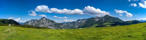 Postalm with Postalm Chapel in the Salzkammergut
