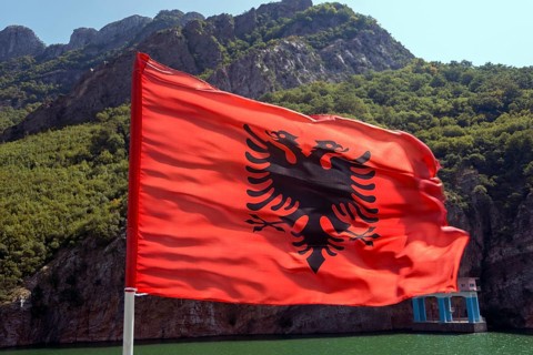 Albanian flag