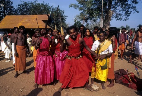 Velichappadu Oracles in Bharani festival in Kodungallur