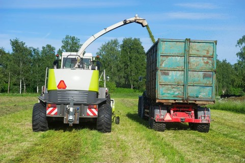 Claas Jaguar 850 forage harvester
