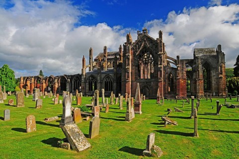Ruins of Melrose Abbey