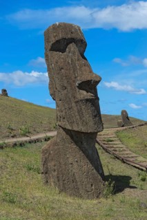 Moai in Rano Raraku