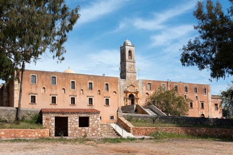 Agia Triada Monastery or the Monastery of Agia Triada Tsangarolon