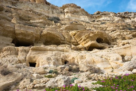 Rock caves