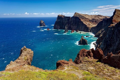 View from the viewpoint Miraduoro da ponta do rosto