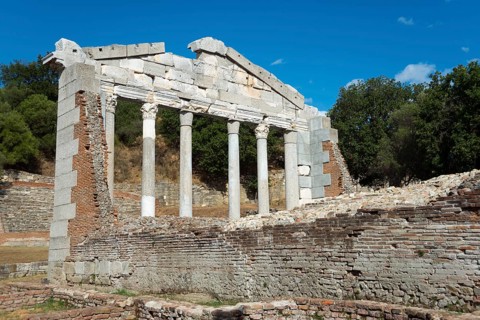 Restored monument of the Agonothetes