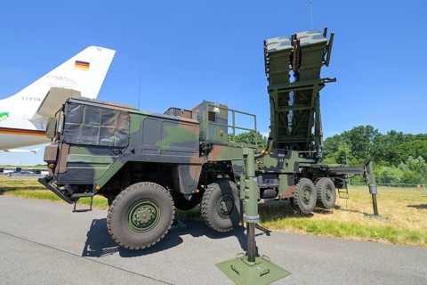 Patriot air defence missile system of the Bundeswehr