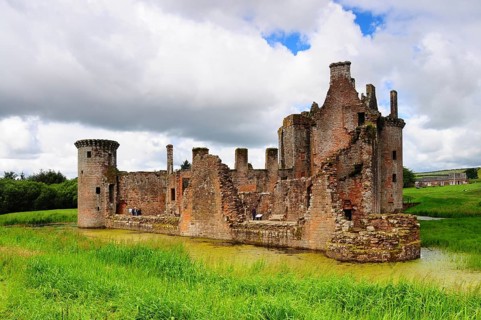 Ruin of Caerlaverock Castle