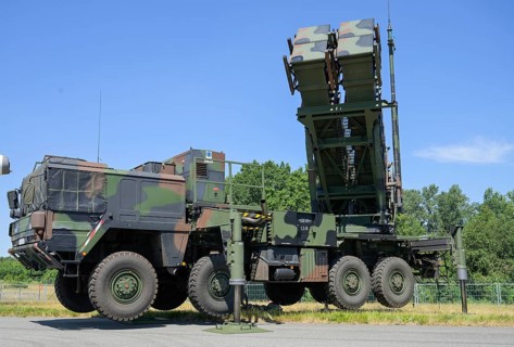 Patriot air defence missile system of the Bundeswehr