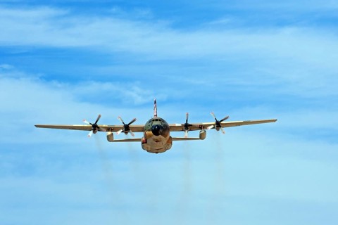 C-130 Hercules transport aircraft
